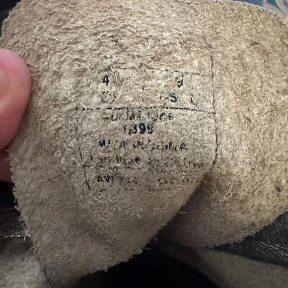 Dr Martens 1B99 Boots Women Sz US 9 EU 41 Distressed Metallic Silver 14 Eyelets - Picture 11 of 12